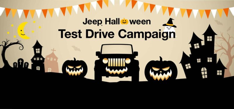 Jeep Hall ween Test Drive Campaign